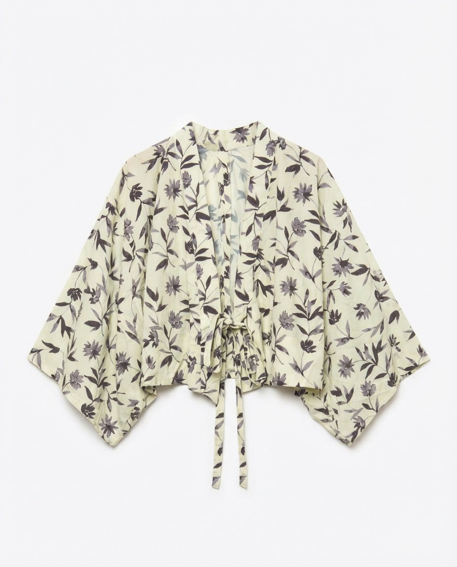 Lemon Bloom Kimono