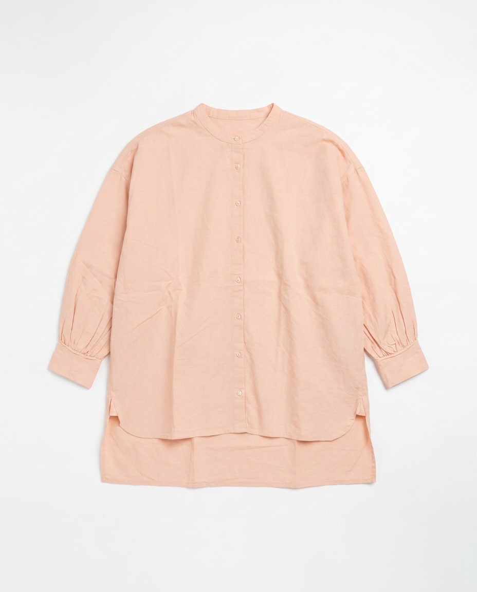 Blush Oversized Cotton Shirt