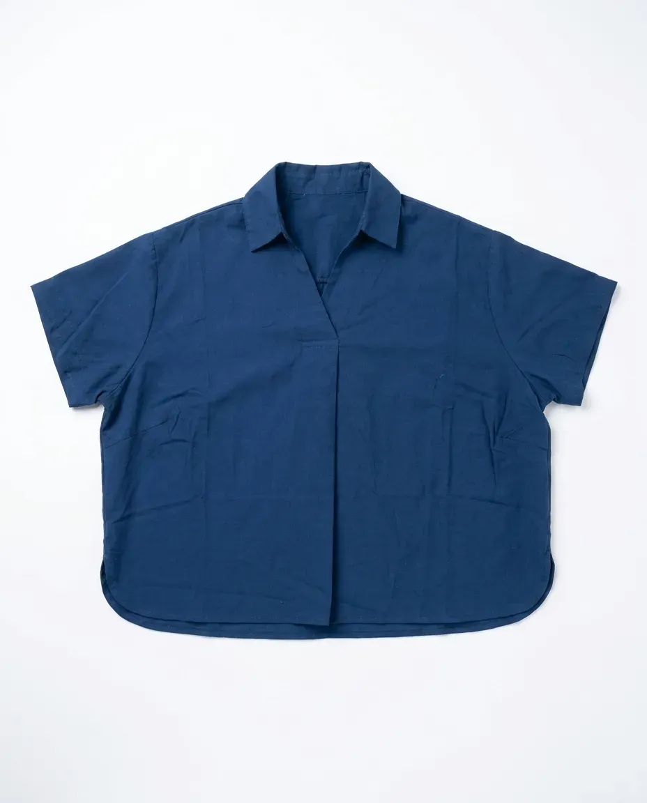 Cobalt Relaxed Box Top