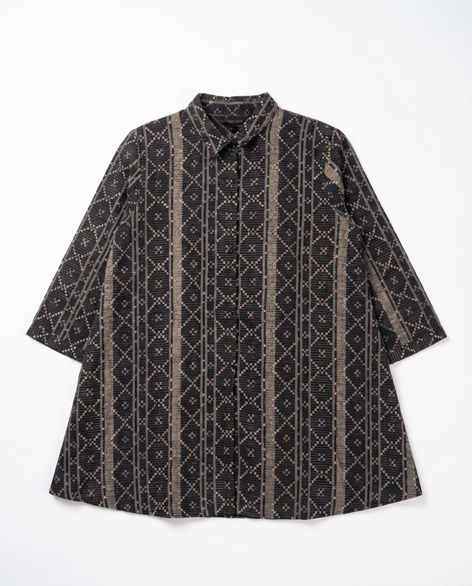 Midnight Geometric Shirt