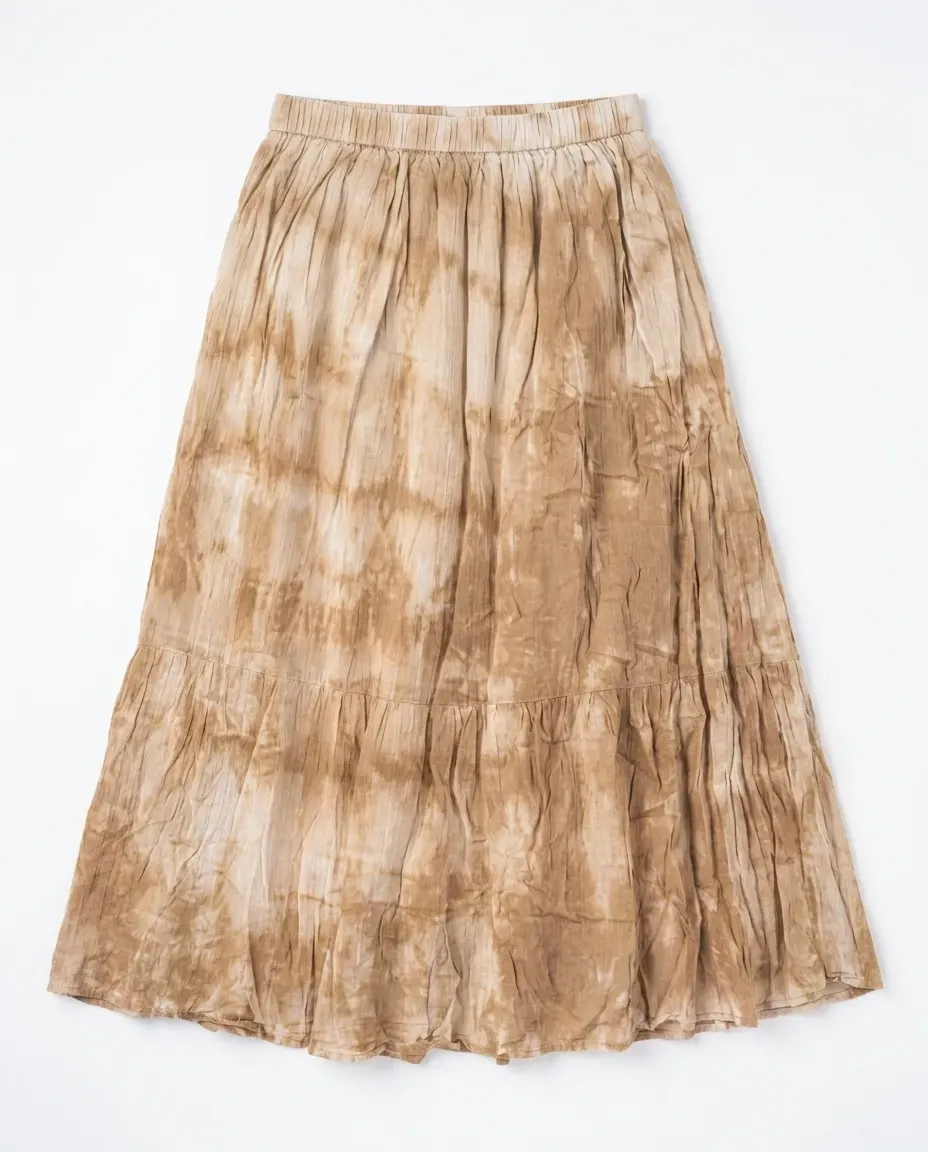 Sandy Tie-Dye Pleat Skirt